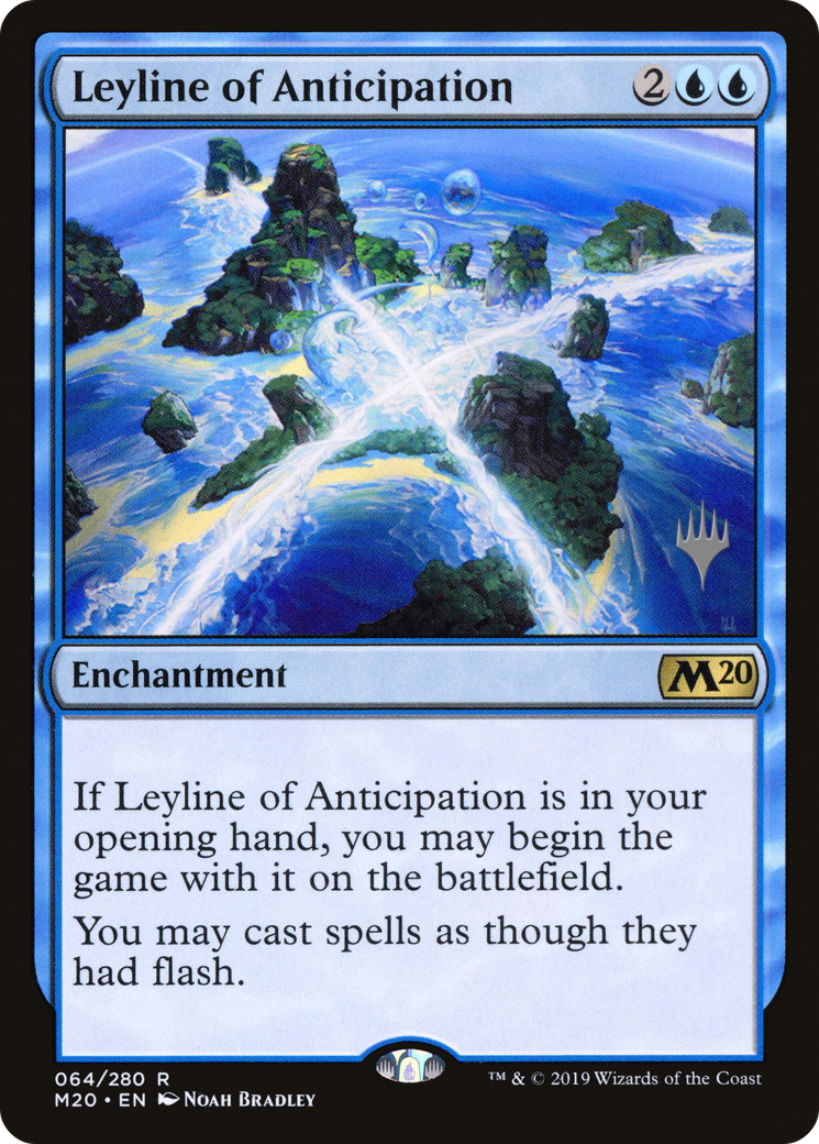 Leyline of Anticipation (PPM20-064) - Core Set 2020 Promos Foil