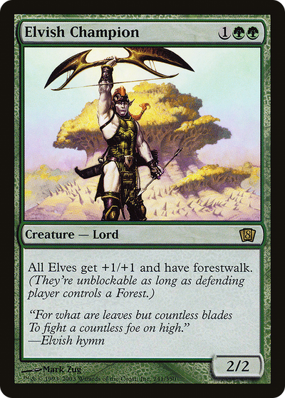 Elvish Champion (8ED-241) - 8th Edition Foil
