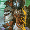 Hugs, Grisly Guardian // Hugs, Grisly Guardian (ABLB-027) - Bloomburrow Art Series (Borderless) Foil