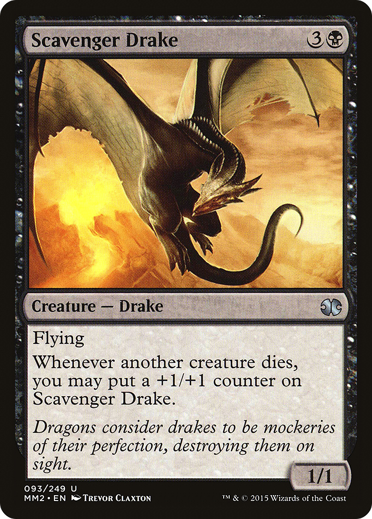 Scavenger Drake (MM2-093) - Modern Masters 2015 Foil