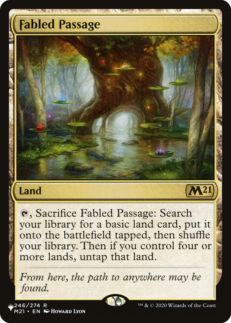 Fabled Passage (LIST-246/274) - The List