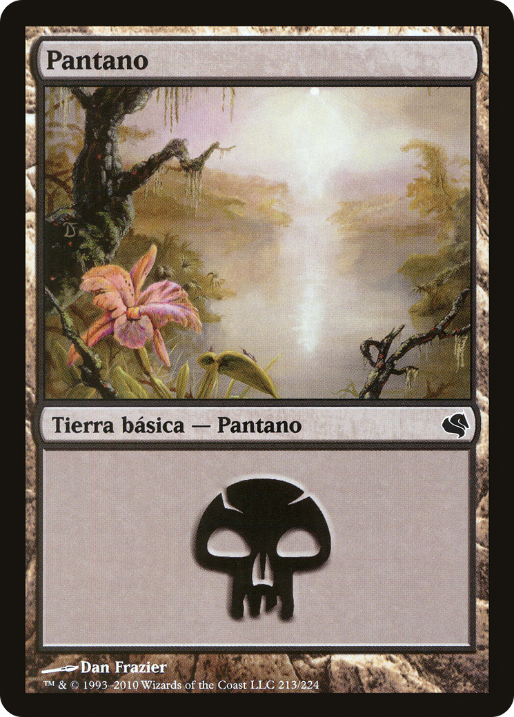 Swamp (Spanish) - "Pantano" (213) (PS11-213) - Salvat 2011