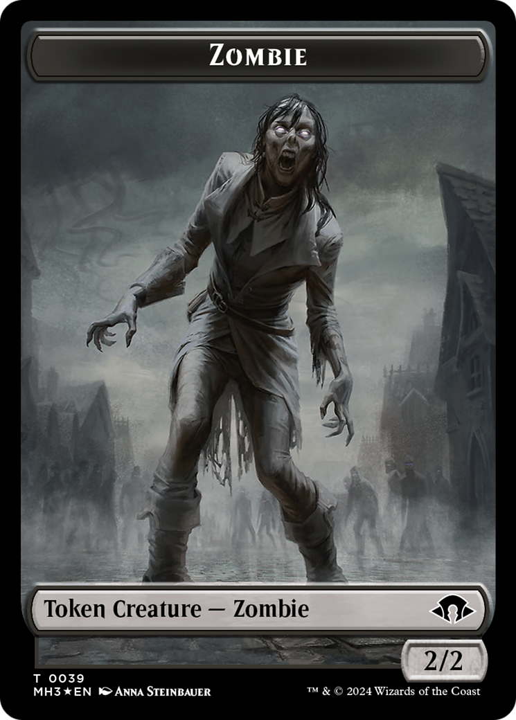 Zombie (TMH3-039) - Modern Horizons 3 Tokens