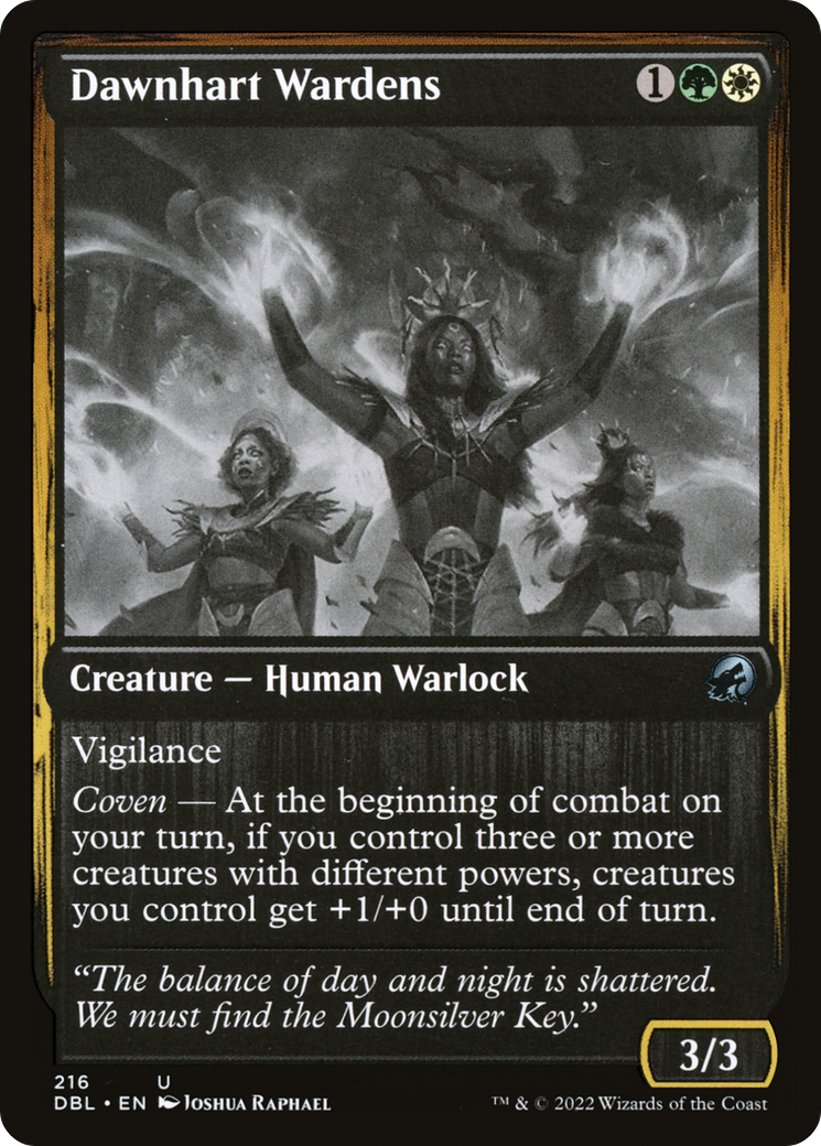 Dawnhart Wardens (DBL-216) - Innistrad: Double Feature