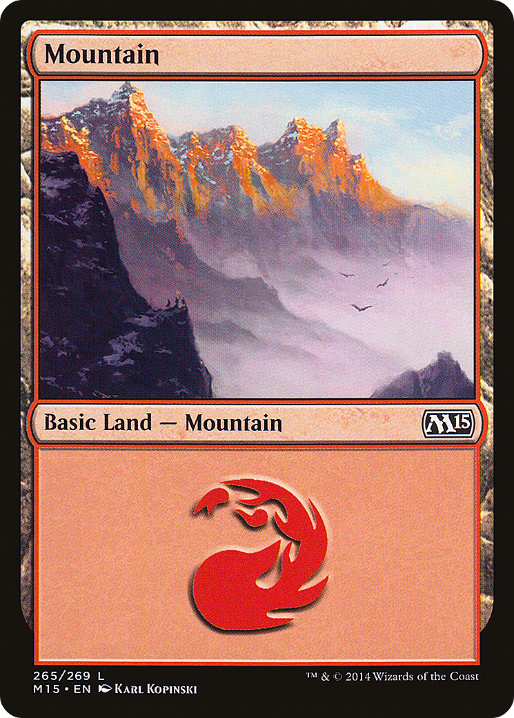 Mountain (265) (M15-265) - Magic 2015