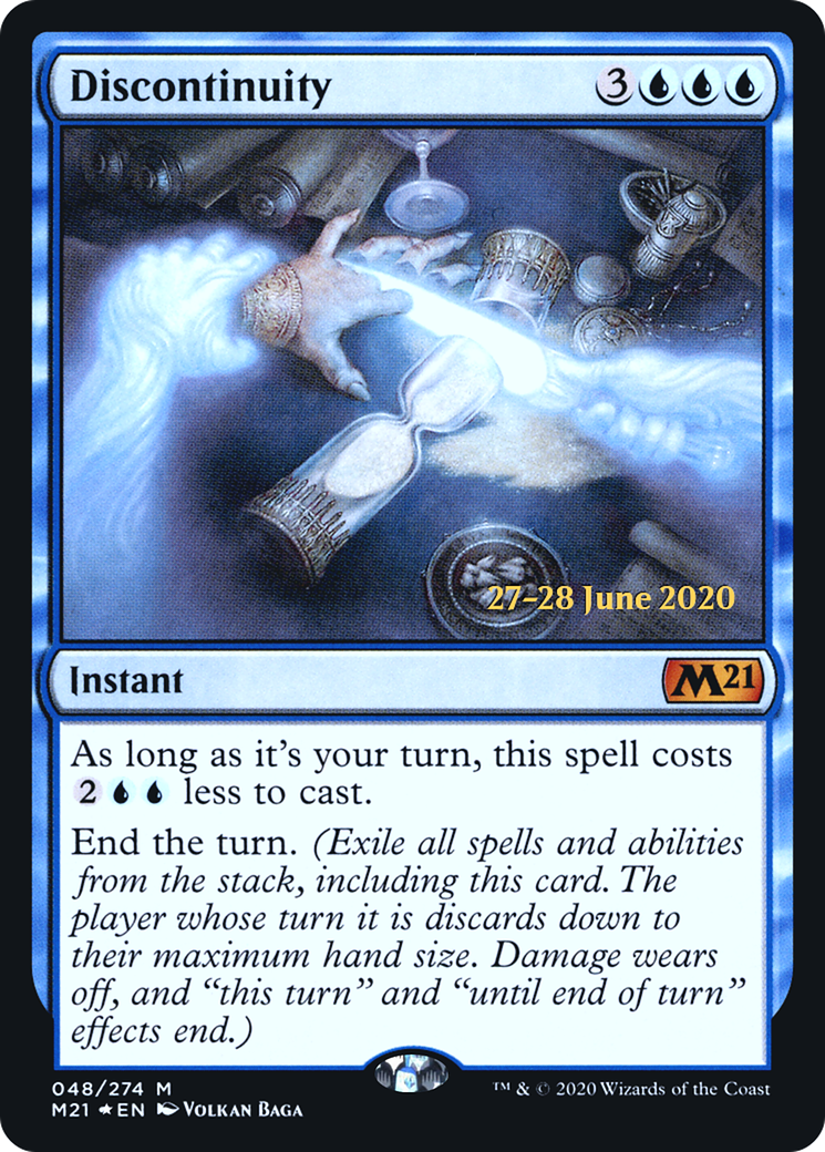 Discontinuity (PRE-048) - Core Set 2021 Promos Foil