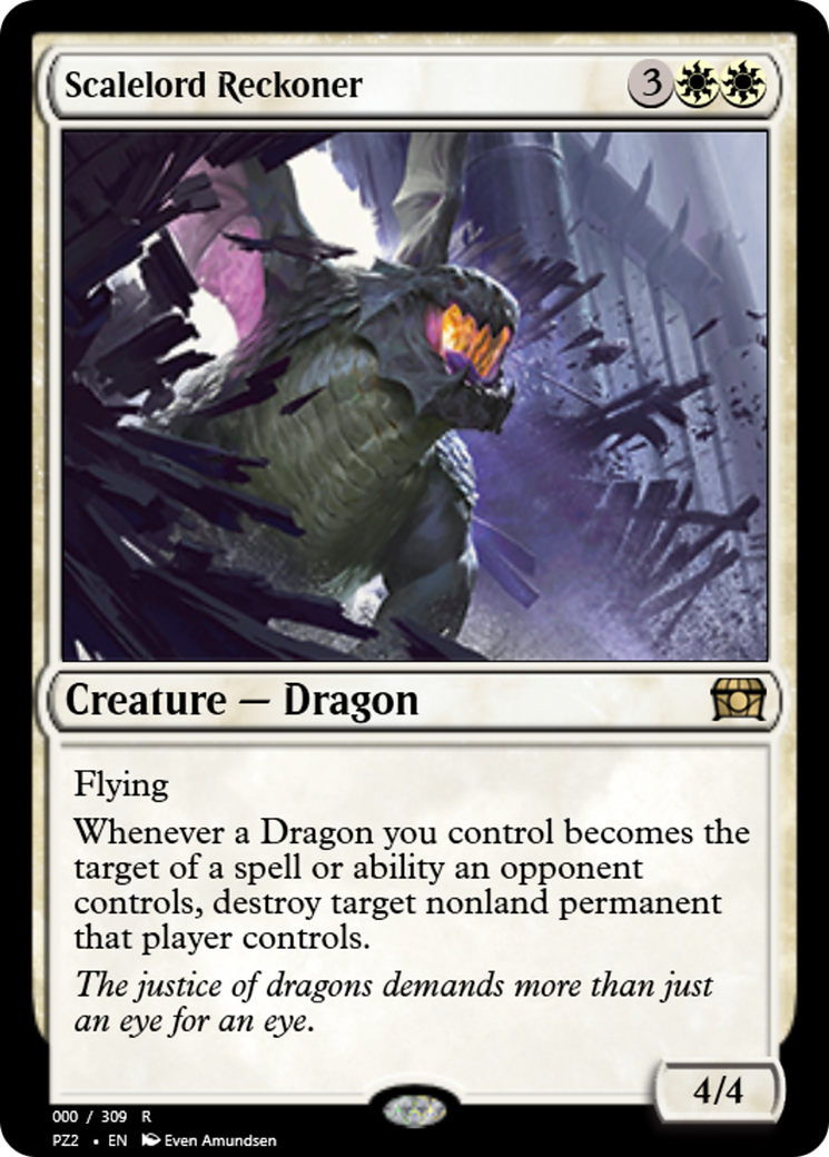 Scalelord Reckoner (PZ2-65689) - Treasure Chest Foil