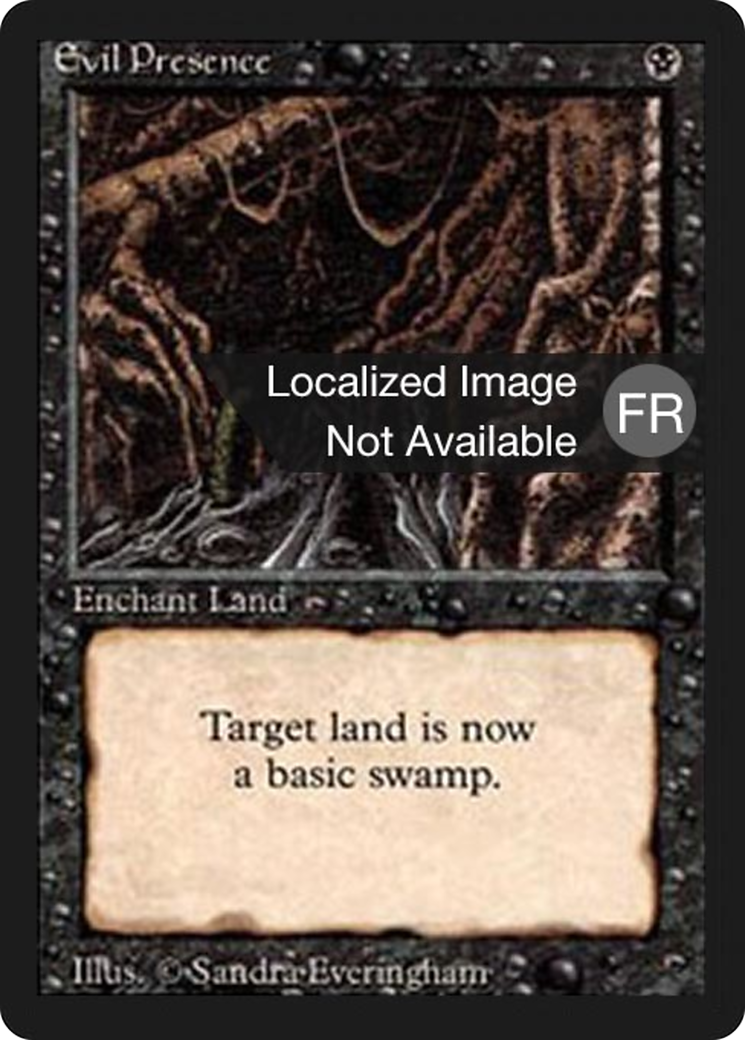 Evil Presence (FBB-) - Foreign Black Border