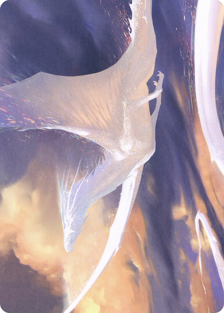 Timeless Dragon // Timeless Dragon (AMH2-009) - Modern Horizons 2 Art Series (Borderless) Foil