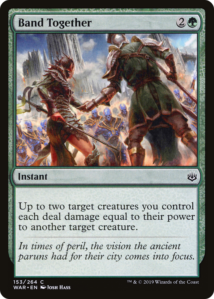 Band Together (WAR-153) - War of the Spark Foil