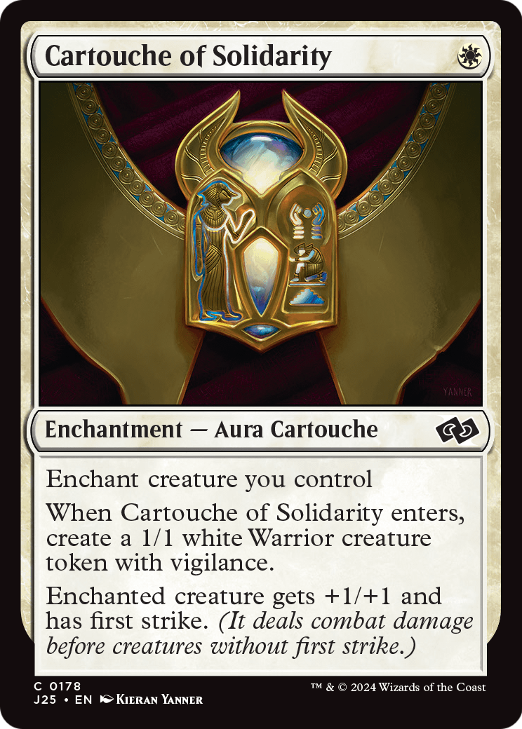 Cartouche of Solidarity (J25-178) - Foundations Jumpstart