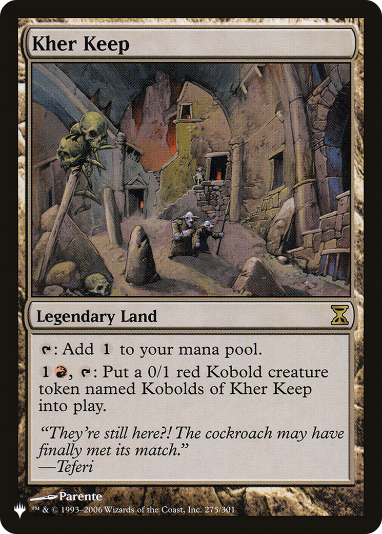 Kher Keep (LIST-275/301) - The List