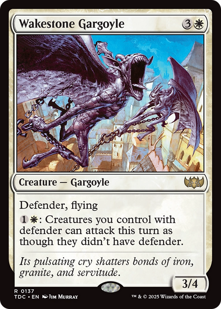 Wakestone Gargoyle [Tarkir: Dragonstorm Commander]