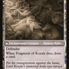 The Fall of Lord Konda (NEO-012) - Kamigawa: Neon Dynasty: (fandfc, enchantment)