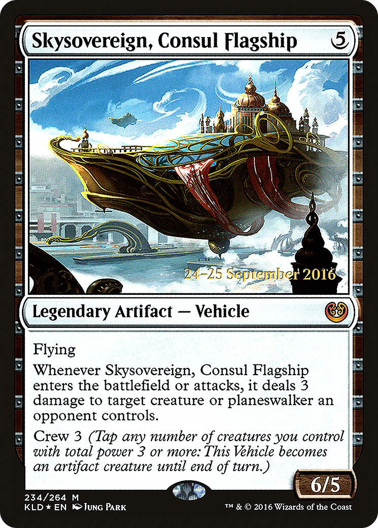 Skysovereign, Consul Flagship (PRE-234) - Kaladesh Promos Foil