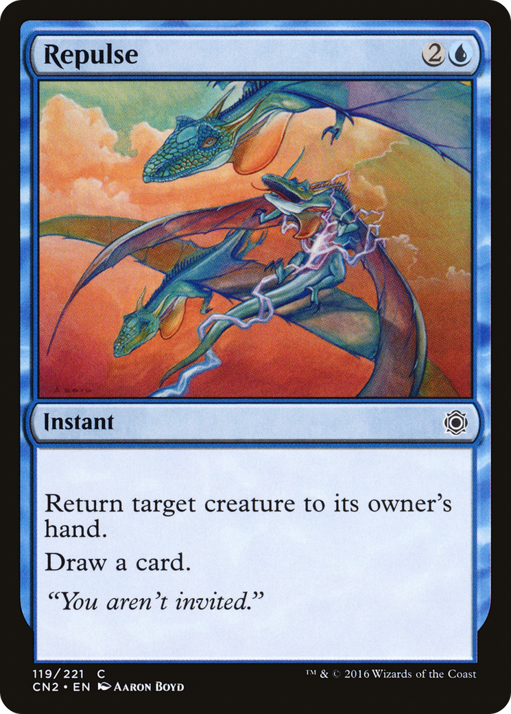 Repulse (CN2-119) - Conspiracy: Take the Crown Foil