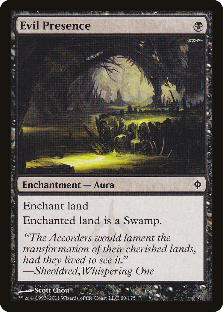 Evil Presence (NPH-060) - New Phyrexia