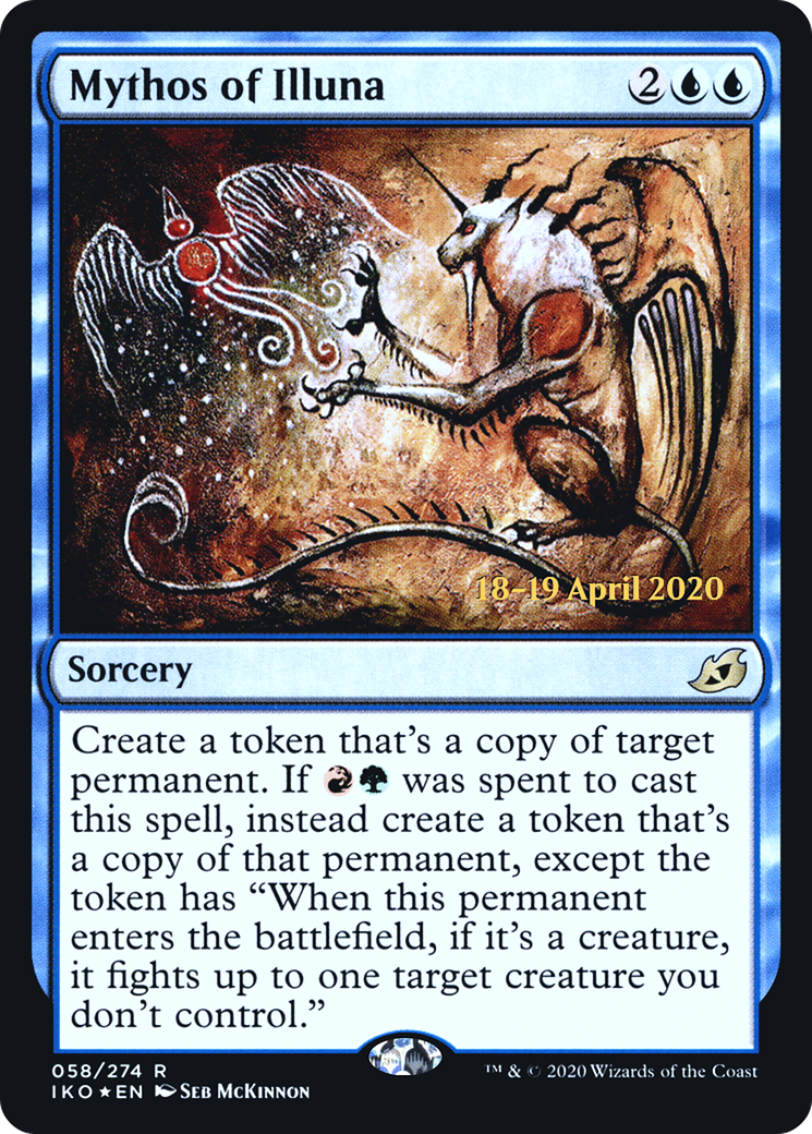 Mythos of Illuna (PRE-058) - Ikoria: Lair of Behemoths Promos Foil