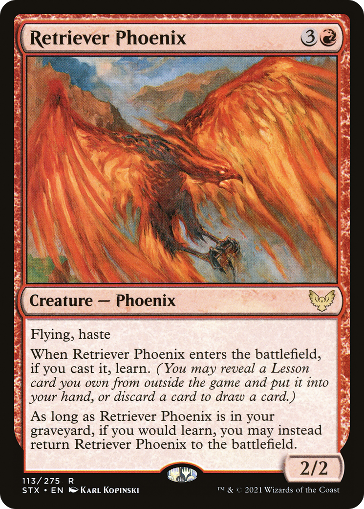 Retriever Phoenix [Strixhaven: School of Mages]