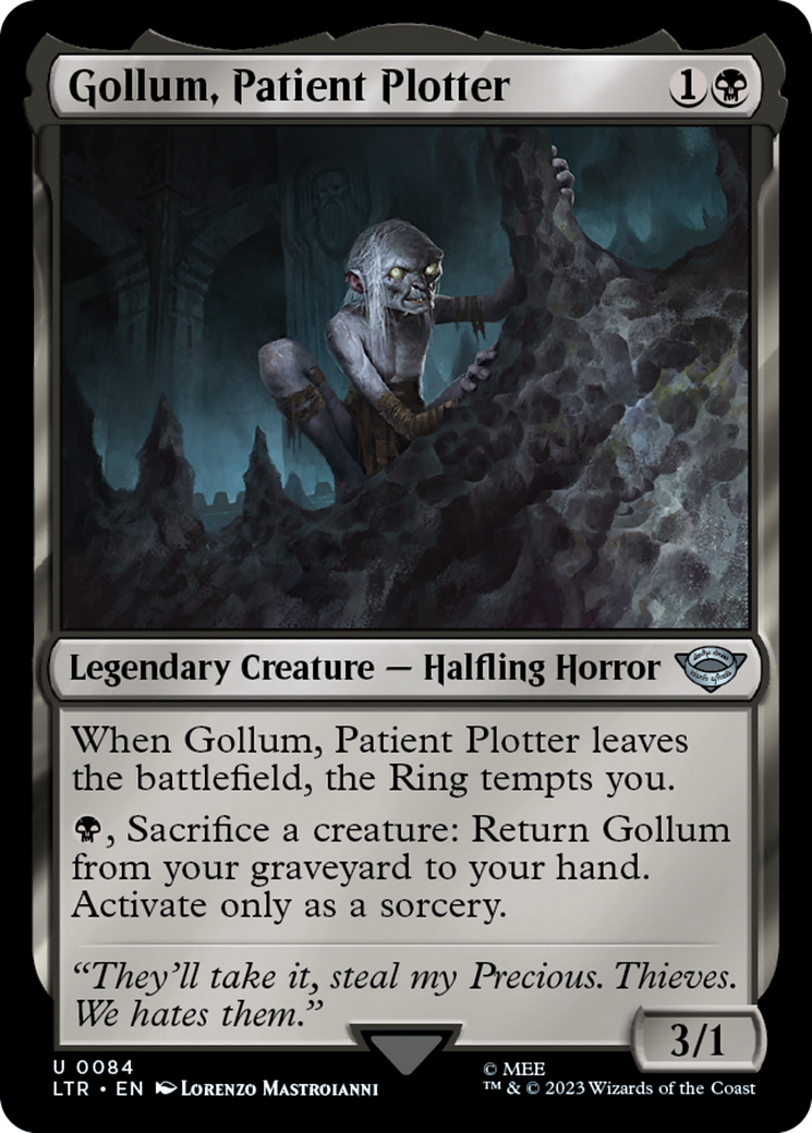 Gollum, Patient Plotter (LTR-084) - The Lord of the Rings: Tales of Middle-earth