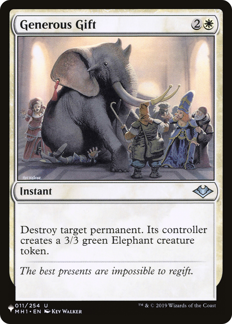 Generous Gift (LIST-011/254) - The List