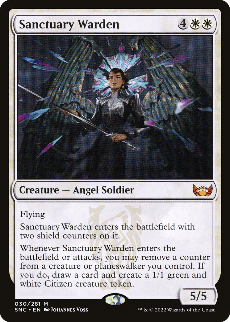 Sanctuary Warden (SNC-030) - Streets of New Capenna