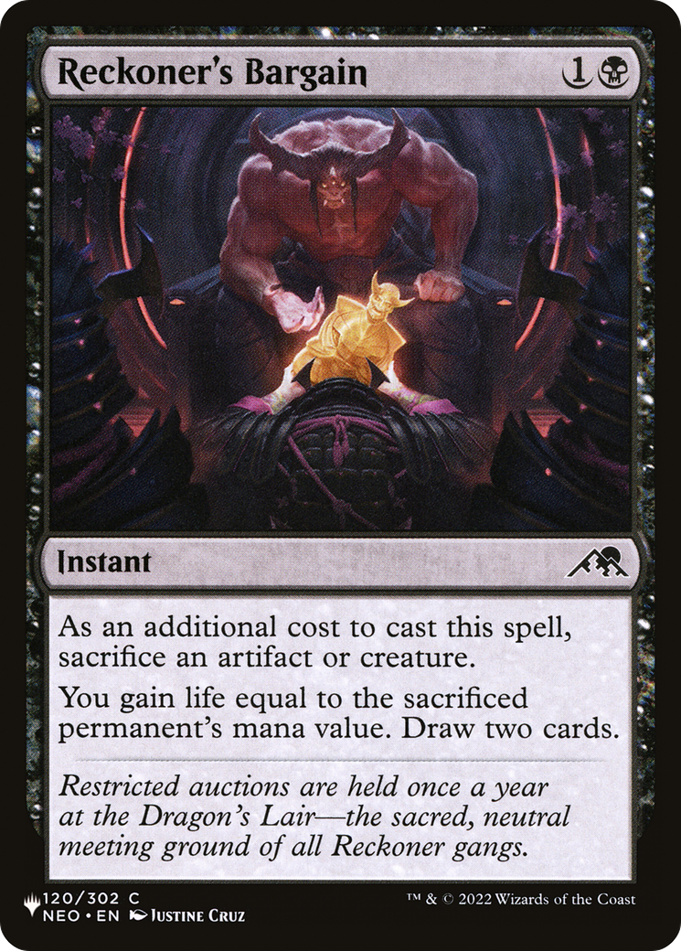 Reckoner's Bargain (LIST-120/302) - The List