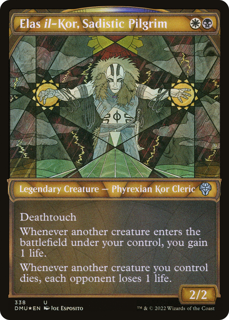 Elas il-Kor, Sadistic Pilgrim (Textured Foil) (DMU-338) - Dominaria United: (Showcase) Foil
