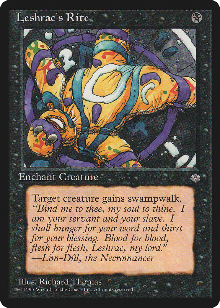 Leshrac's Rite (ICE-) - Ice Age