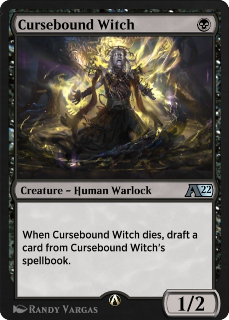 Cursebound Witch (Y22-024) - Alchemy: Innistrad