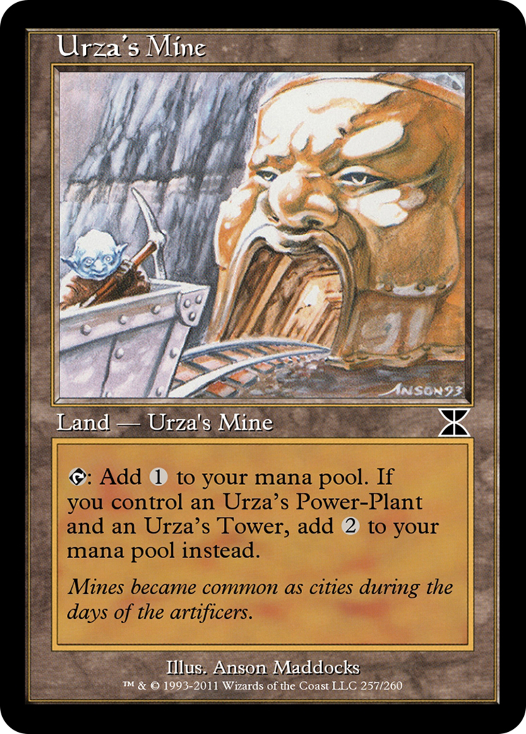 Urza's Mine (ME4-257A) - Masters Edition IV Foil