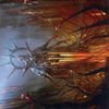 Solphim, Mayhem Dominus // Solphim, Mayhem Dominus (AONE-035) - Phyrexia: All Will Be One Art Series (Borderless)