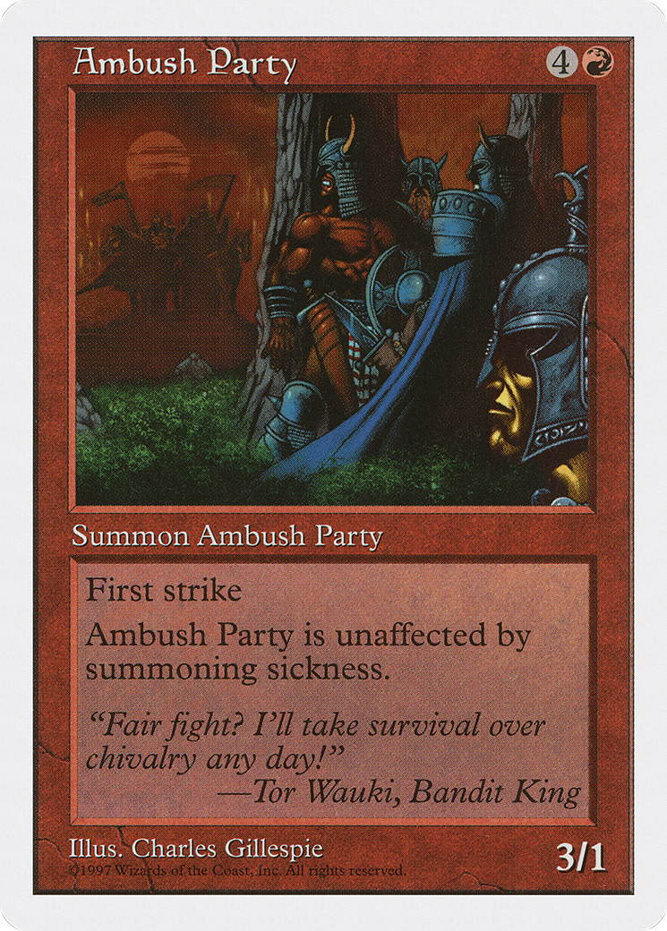 Ambush Party (5ED-) - Fifth Edition