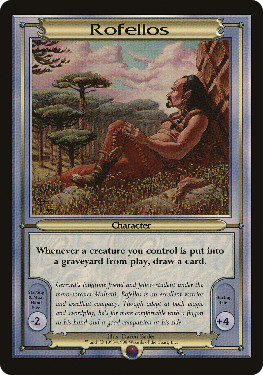 Rofellos (Oversize) (VNG-) - Vanguard Series