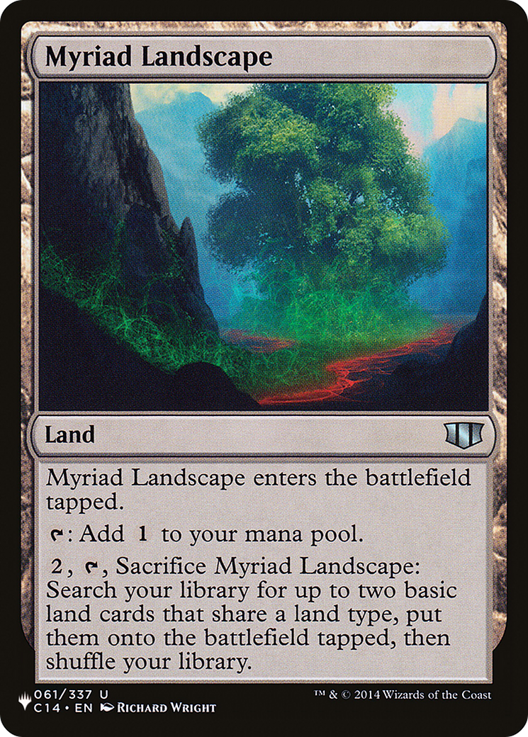 Myriad Landscape (C14) (LIST-C14-61) - The List