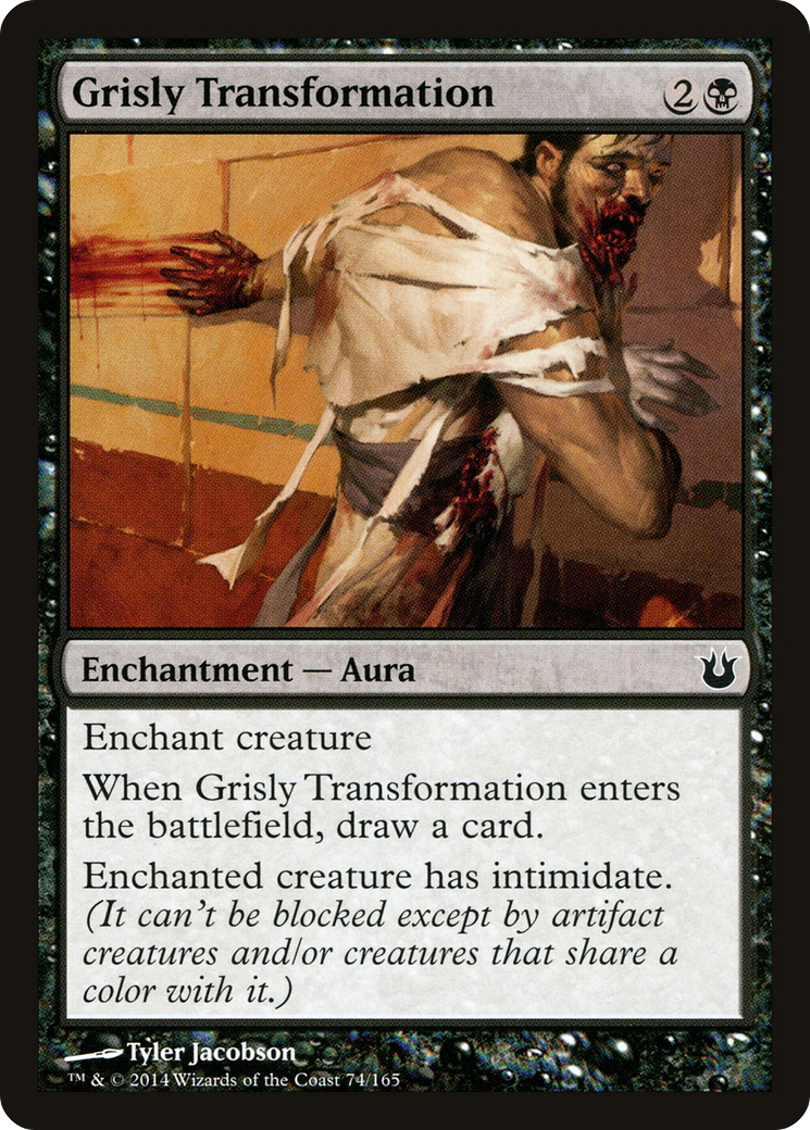 Grisly Transformation (BNG-074) - Born of the Gods Foil