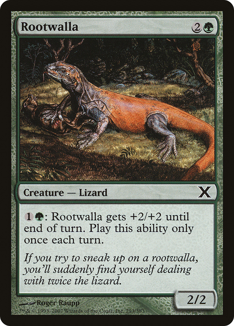 Rootwalla (10E-293) - Tenth Edition Foil