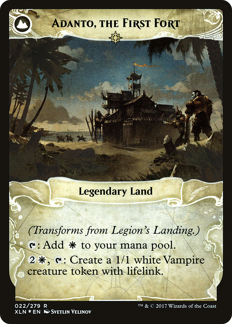 Legion's Landing (PRE-022) - Ixalan Promos: (compasslanddfc) Foil