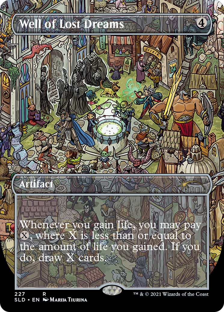 Well of Lost Dreams (227) (SLD-227) - Secret Lair Drop (Borderless) Foil