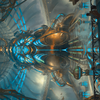 Aether Refinery // Aether Refinery (AMH3-030) - Modern Horizons 3 Art Series (Borderless) Foil