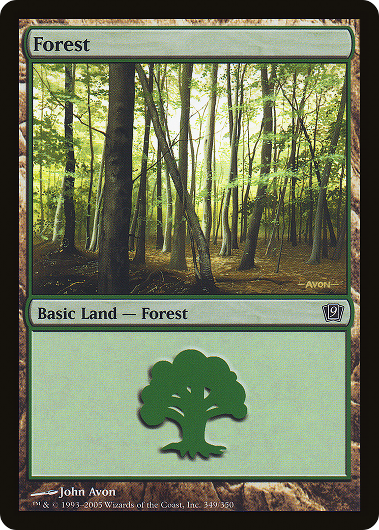 Forest (349) (9ED-349) - 9th Edition
