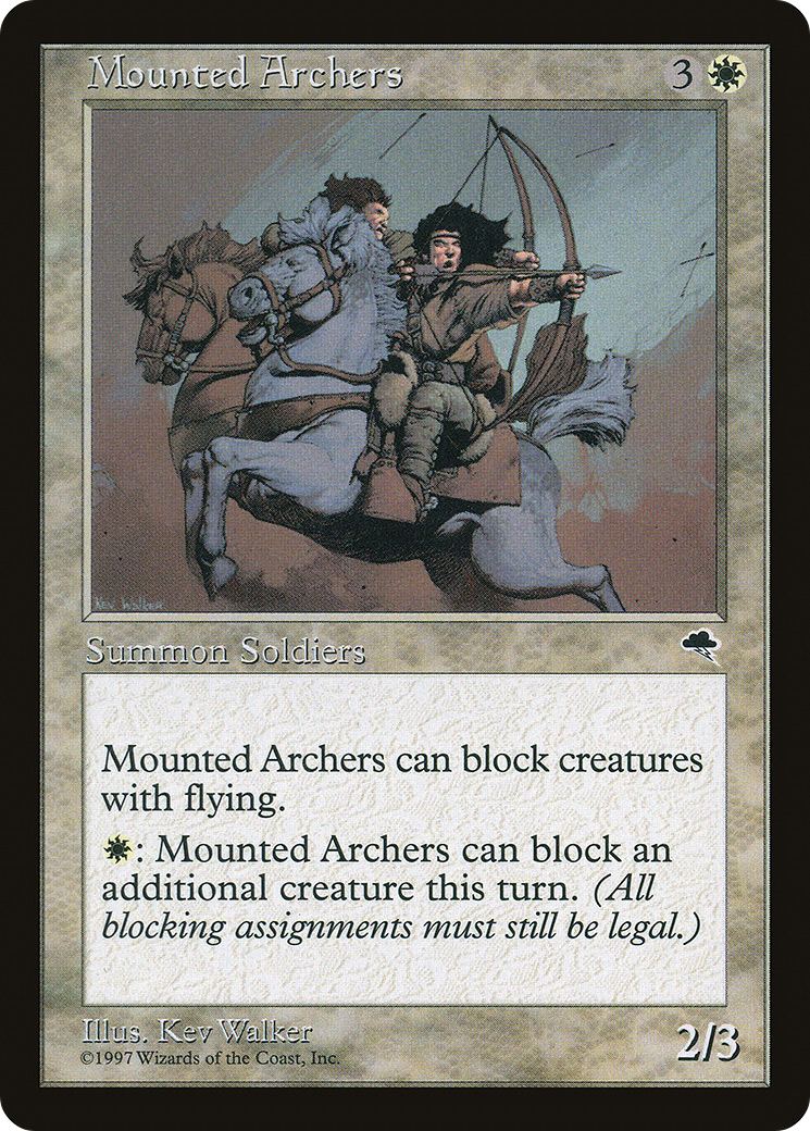 Mounted Archers (TMP-030) - Tempest