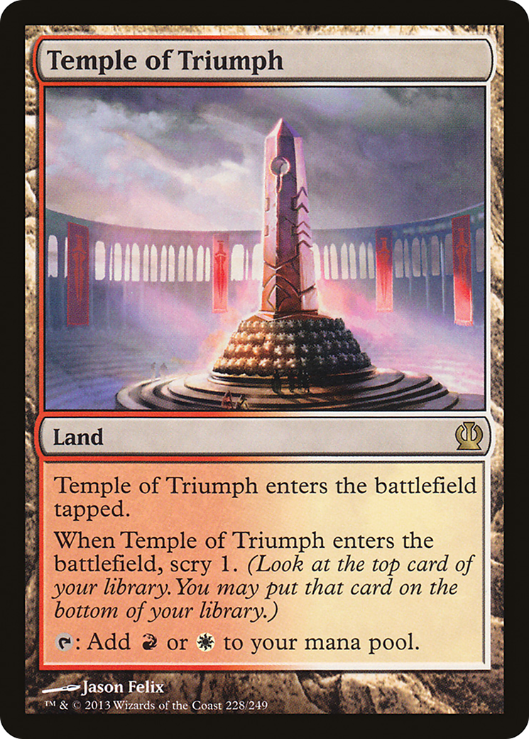 Temple of Triumph (THS-228) - Theros