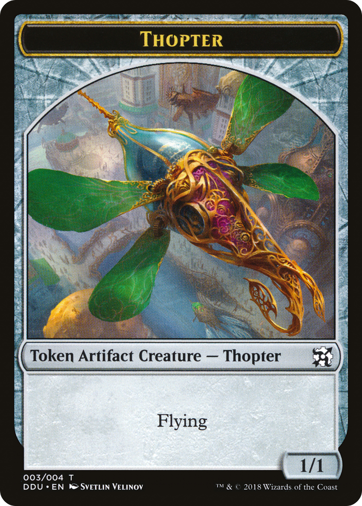 Thopter Token (003) (DDU-003) - Duel Decks: Elves vs. Inventors Tokens