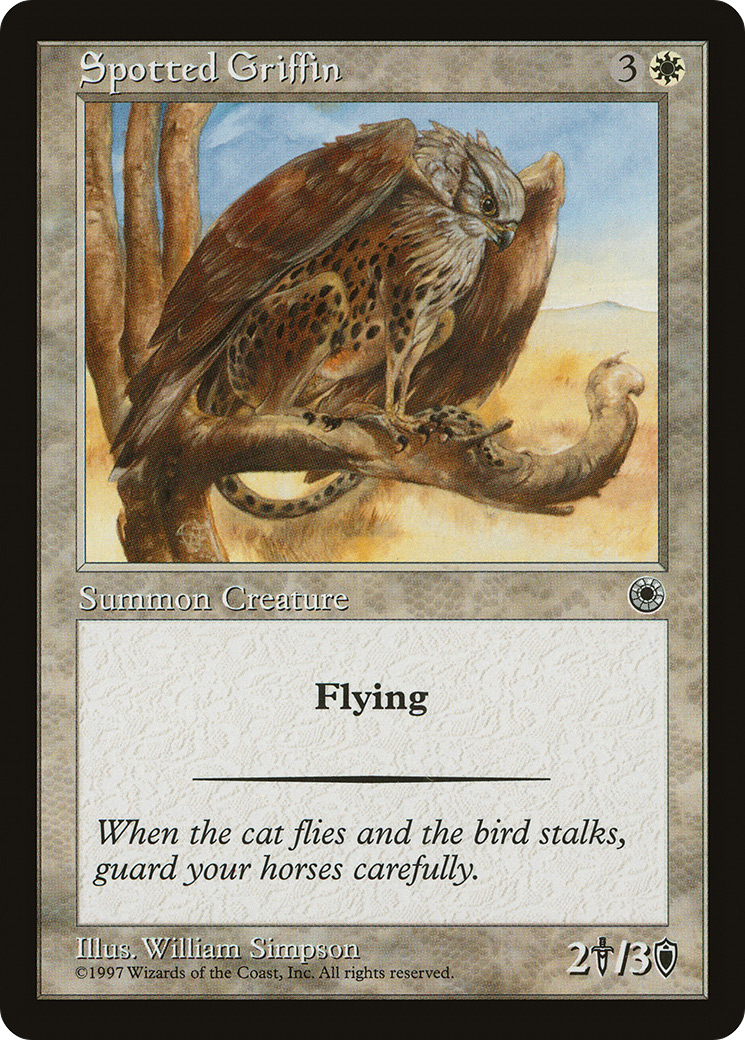 Spotted Griffin (POR-) - Portal