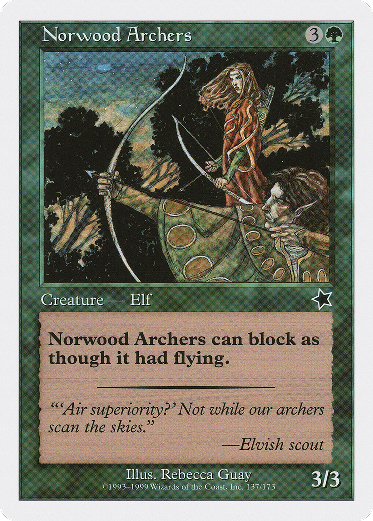 Norwood Archers (S99-137) - Starter 1999