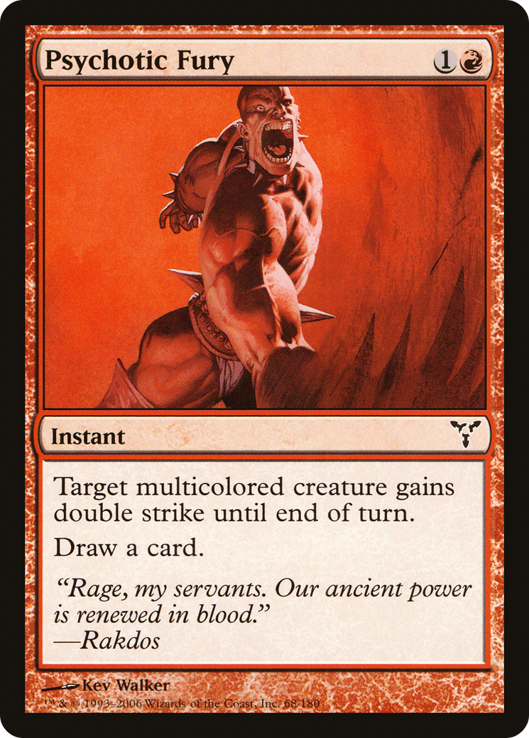 Psychotic Fury (DIS-068) - Dissension