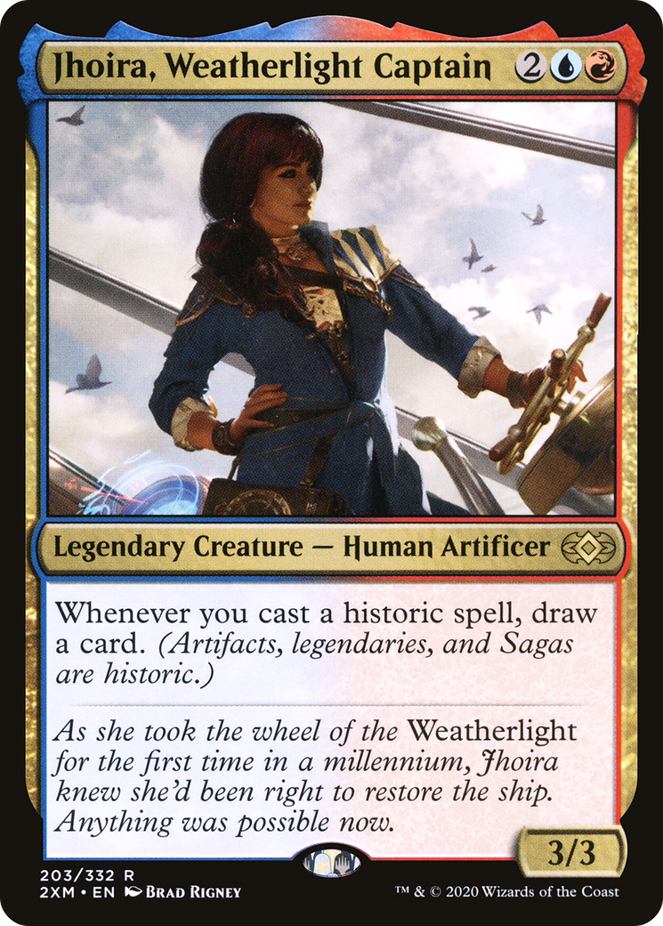 Jhoira, Weatherlight Captain (2XM-203) - Double Masters Foil