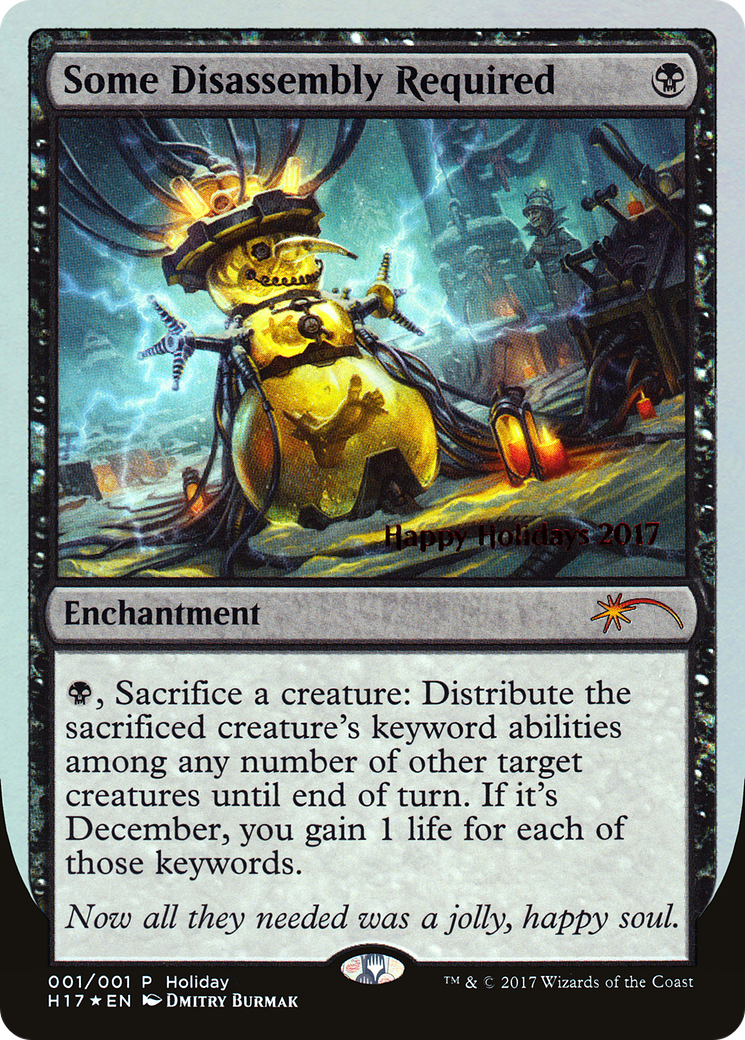 Some Disassembly Required (SPECIAL-001) - Happy Holidays Foil