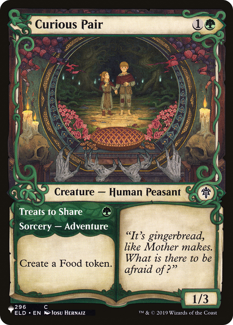 Curious Pair (Showcase) (LIST-ELD-296) - The List: (Showcase)